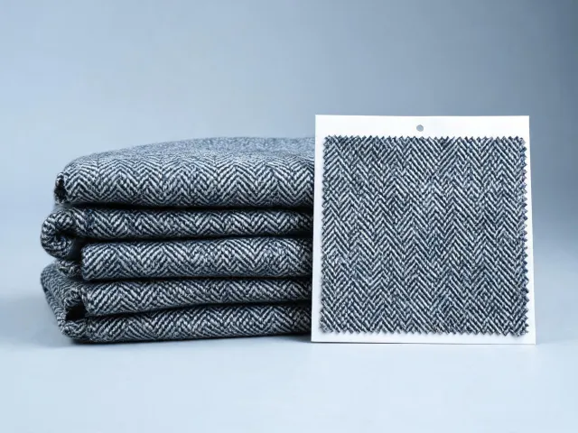 Substantial wool outerwear fabric